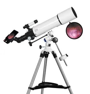 New Item 80mm Aperture Telescope for Adult Astronomy, Kids and Beginners, Portable 500mm Refractor Telescope