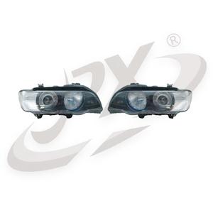 Conjunto de faros delanteros BMW X5 E53, 12V, halógeno, xenón, para reemplazo, reparación, nuevo - Product Image 1