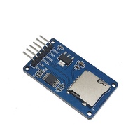 Módulo de Tarjeta Micro SD Zhida Shunfa, Mini Tarjeta TF con Interfaz SPI de Lectura y Escritura con Núcleo de Conversión de Nivel