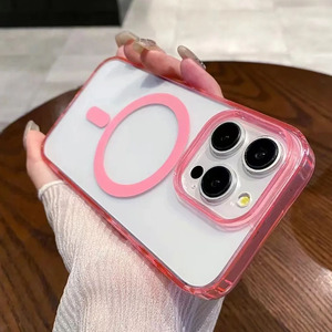 Nouveau étui magnétique <span class=keywords><strong>Mag</strong></span> pour <span class=keywords><strong>IPHONE</strong></span> 16 15 14 13 12 MINI 11 PRO 6 7 <span class=keywords><strong>8</strong></span> XS XR MAX mat clair tactile sentiment de sécurité étui protecteur - Product Image 6