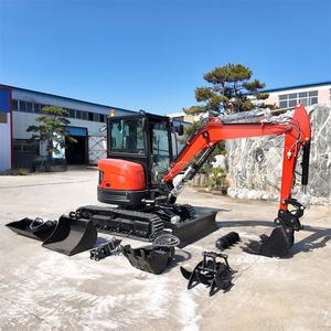 حفار صغير LOGWAY موديل 2025 بتوريد مباشر من المصنع، باجر بوزن 3.5 طن، حفار ذو محراث خلفي صغير بمعايير انبعاثات <span class=keywords><strong>CE</strong></span>/EPA/EURO V - Product Image 1