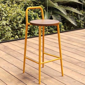 Tabouret <span class=keywords><strong>de</strong></span> <span class=keywords><strong>bar</strong></span> <span class=keywords><strong>de</strong></span> luxe léger avec dossier <span class=keywords><strong>chaise</strong></span> <span class=keywords><strong>de</strong></span> <span class=keywords><strong>bar</strong></span> en <span class=keywords><strong>fer</strong></span> moderne chaises <span class=keywords><strong>de</strong></span> salon tabouret <span class=keywords><strong>de</strong></span> <span class=keywords><strong>bar</strong></span> <span class=keywords><strong>chaise</strong></span> haute - Product Image 6