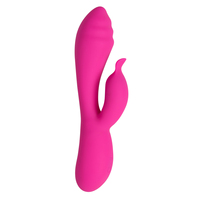Vibromasseur double Ripple, vibromasseur 10 modes, 10 fréquences, silicone, appareil de bien-être personnel, rechargeable par USB, IPX5, faible bruit