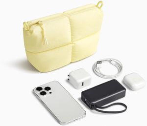 Custom Quilted Neoprene <b>Makeup</b> Bag Wristlet Clutch Waterproof Zipper Cosmetic <b>Storage</b> Bag - Product Image 6
