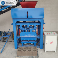 Ligne de production de briques haute capacité, machine à briques emboîtables DF4-35