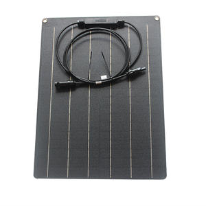 25W 30W monocristallino energia solare per la casa tetto RV auto uso di energia pannello Semi flessibile pannelli solari - Product Image 3