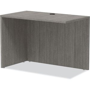 Alera Valencia Series Reversible Return/Bridge Shell 42w X 23.63d X 29.5h Gris Metal 42w X 23.63d X 29.5h Gris - Product Image 1