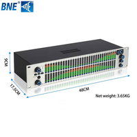 Égaliseur graphique numérique professionnel EQ-312, double égaliseur stéréo 31 bandes avec affichage spectrale LED, réduction du bruit, processeur audio