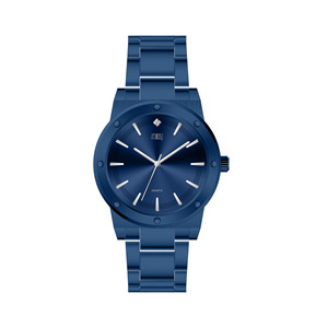 Montre à quartz pour homme avec bracelet en alliage, mouvement Seiko, style décontracté et professionnel, design à 3 aiguilles, cadran en verre 5 mm, polyvalente pour un usage quotidien - Product Image 5