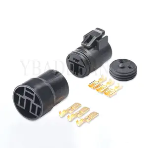 Conector de alternador impermeable redondo de 3 pines 90980-10341 90980-11491 para Mitsubishi