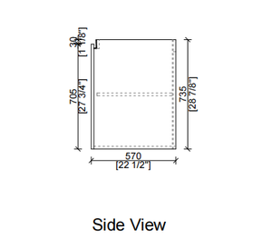 Gabinetes de Cocina Modulares en Forma de L, Pequeños, de Madera Contrachapada y Aglomerado, con Puertas Estilo Shaker, Acabado en Laca de PVC, Encimera de Cuarzo, Fregadero Incluido - Product Image 1