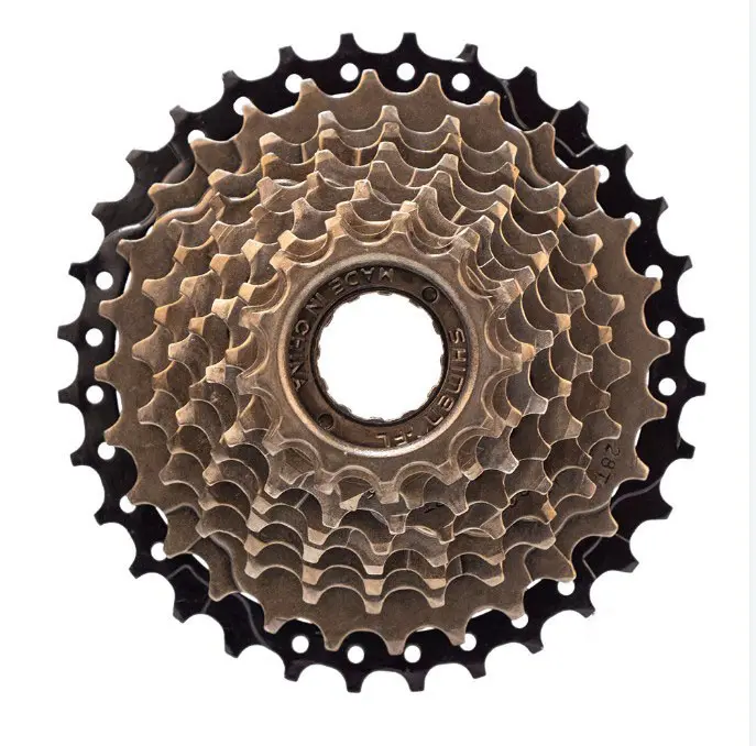 सस्ते 9 10 11 12 गति 50/52 टी सोने चांदी माउंटेन रोड बाइक के लिए साइकिल Freewheel बाइक कैसेट एमटीबी Freewheel