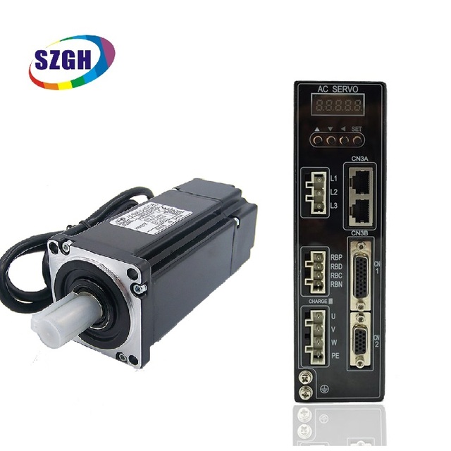 SZGH Brushless Ac Servo Motor and Controller 750w 3.5nm for Injection Machine
