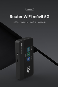 Plery M353 5G desbloqueado WIFI 6 wifi ranura sim router CPE Hotspot <span class=keywords><strong>Modem</strong></span> CPE Router 5G MIFIs Hotspot - Product Image 5