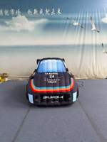 Modèle de voiture de course gonflable, voiture de sport simulée en tissu Oxford, voiture gonflable publicitaire personnalisée pour salon automobile