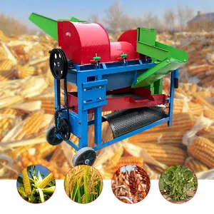Machine de battage multifonctionnelle de machines agricoles, batteuse de riz, machine de battage de riz, de maïs frais et doux