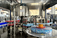Machine d'étiquetage automatique rotative pour bouteilles en plastique OPP/BOPP à colle thermofusible – Meilleur prix