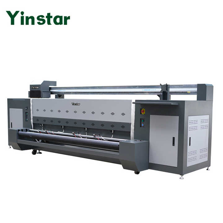 Yinstar 2.2m Sublimation Flag Printer Multi Color Large Format Inkjet ...