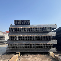 Tube carré en acier 30 x 30, 40 x 40, 50 x 50, 100 x 100, section carrée en acier structurel pour matériaux de construction