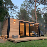 Casa Prefabricada Móvil Moderna Ensamblable y Expandible de Rápida Instalación con Soporte para Personalización