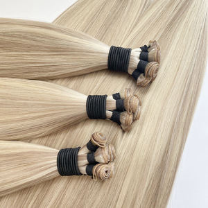 Nouvelles extensions de cheveux humains Genius HD Weft, vierges, à double trame, sans mèches apparentes, invisibles - Product Image 2