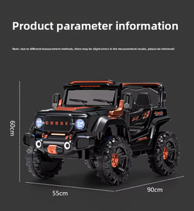 Coche de juguete eléctrico de cuatro ruedas Unisex para niños de <span class=keywords><strong>2</strong></span> a 4 años, Pedal de Control remoto recargable, Material ABS, venta al por mayor, precio bajo - Product Image 6