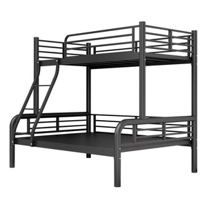 เตียงสองชั้นโครงเหล็กขนาดใหญ่ ประหยัดพื้นที่ สำหรับเด็กและผู้ใหญ่ - Product Image 1