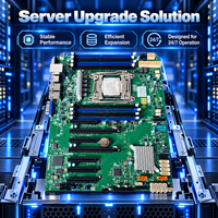 Untuk Supermicro X10SRL F Single Socket X99 Server Motherboard LGA2011 3 C612 Chipset ATX Mainboard
