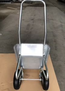 <span class=keywords><strong>Brouette</strong></span> de jardin robuste WB6211 Plateau antirouille galvanisé avec deux <span class=keywords><strong>roues</strong></span> pneumatiques en caoutchouc - Product Image 4