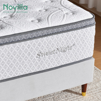 Matelas double enroulable de qualité supérieure avec ressorts ensachés pour un sommeil réparateur – Vente en gros