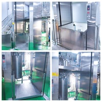 Plateforme élévatrice pour atelier propre GMP 300000 |   Acier inoxydable 304 pour l'industrie pharmaceutique