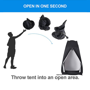 Venta caliente camping pop up tocinoportátil instalado al instante tienda <span class=keywords><strong>de</strong></span> toldo <span class=keywords><strong>de</strong></span> la ducha - Product Image 4