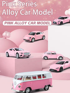 Coche Deportivo Continental GT Rosa de Aleación de Zinc a Escala 1/36 de <span class=keywords><strong>Norev</strong></span>, Modelo de Juguete con Retroceso, Regalo Unisex para Niños - Product Image 3