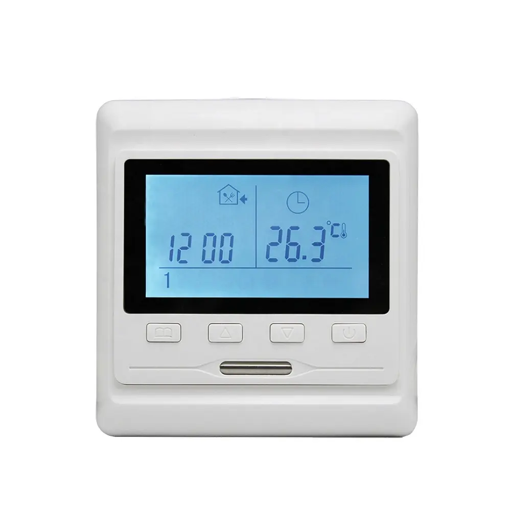 Termostato termostato digital com fio lcd, termostato programável semanal para casa, controlador de temperatura do quarto, termostato inteligente