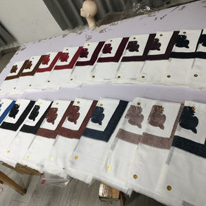 Shemagh etnik eşarplar ve şallar Omani satış Yemeni siyah Shemagh arap eşarp erkekler müslüman Islam 50x50inch - Product Image 1