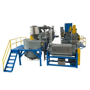 plastic recycling machine production line