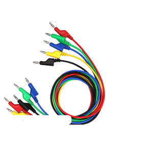 19A 고전류 바나나 플러그 테스트 리드 전자 기계용 양면 PVC 절연 전원 공급 장치 와이어 하네스 - Product Image 3