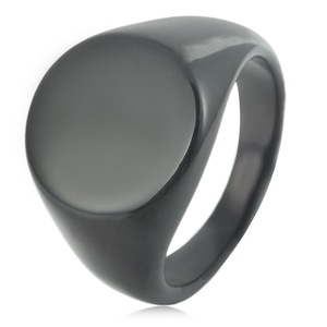 yunnique Minimalist Stainless Steel <b>Plain</b> <b>Ring</b> Gold <b>Silver</b> Black Unisex Fashion Jewelry Gift Geometric Design FY280210 - Product Image 4