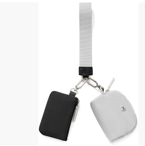 Moda Polyester seyahat anahtarlık fermuar kapatma ile kılıf çanta özel Logo Mini cüzdan bileklik kadın hediye anahtar çantası - Product Image 4