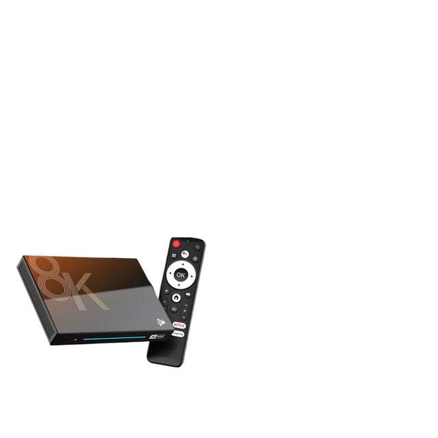 Hot Selling Custom MAX IPTV STB 8K Smart Android 14 2G 16G Europe UK France Germany USA Canada Support Amlogic S905W