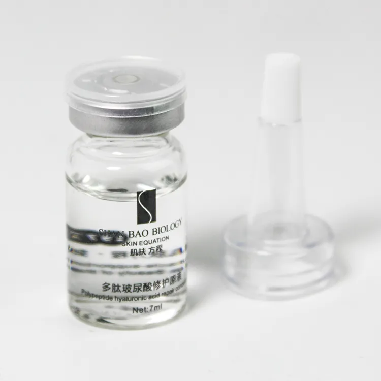 Hyaluronsäure-Serum-Polypeptid-Hyaluronsäure-Serum zur Gesichts feuchtigkeit