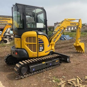 Mini-Excavatrice Hydraulique sur Chenilles d'Occasion Komatsu PC35MR, 99% Neuve, Modèles PC35MR 200 210 220 240 270 300 350 360 - Product Image 1