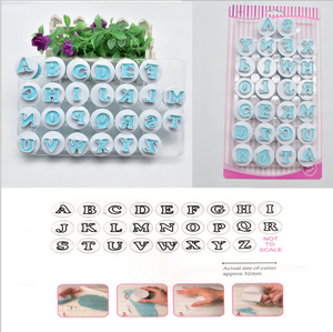 Herramientas para hornear Fondant, cortador de galletas con letras en el alfabeto, en oferta, 26 Uds. - Product Image 2