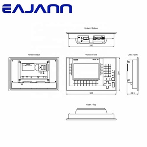 Nuevo Panel HMI Siemens SIMATIC KP700 Comfort 6AV2124-1GC01-0AX0 de <span class=keywords><strong>7</strong></span> Pulgadas con Pantalla Ancha, Operación Táctil, 16 Millones de Colores, en Stock - Product Image 2