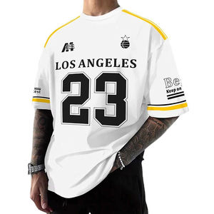 Camiseta Versátil de Manga Corta, Jersey Deportivo Personalizable con Estampado Digital 3D, Jersey Holgado para Hombre - Product Image 2