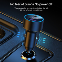 Chargeur de voiture USB C super rapide 83W PD4.0 & QC3.0 avec adaptateur Type C et écran LED, chargeur de voiture en métal pour plusieurs appareils