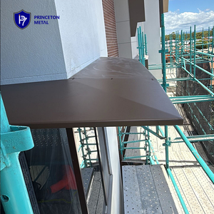 Moderne e Durevoli Tende Parasole e Frangivento in Alluminio Verniciato a Polvere con Installazione a Vite <span class=keywords><strong>per</strong></span> Facciate di Edifici - Product Image 4