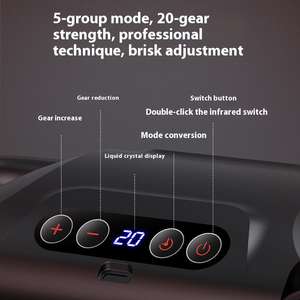 Pistola de Masaje Eléctrica Profesional Personalizada de 6 Cabezales, Masajeador Portátil Inalámbrico de Mano, Masajeador de Tejido Profundo, el Mejor Masajeador de Pies y Cuerpo - Product Image 2