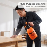 Pot Penyiraman Plastik 2L untuk Disinfeksi Rumah, Kantor, dan Dalam Ruangan, Penyemprot Taman, dan Kaleng Penyiraman Mini untuk Dalam Ruangan Grosir