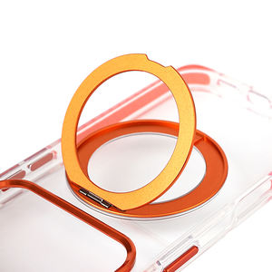 Funda Magnética Transparente Mate de TPU y Acrílico para <span class=keywords><strong>iPhone</strong></span> 17 Pro Max con Soporte Metálico, la Más Vendida - Product Image 3